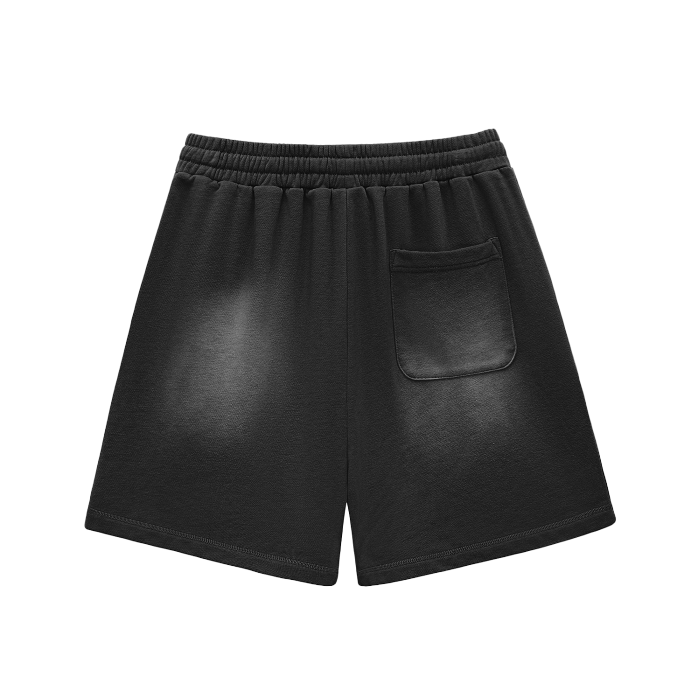 Men's Faded Cotton Shorts
