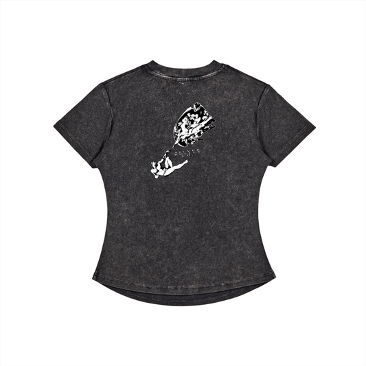 'Creation of Adam' Bodycon Tee