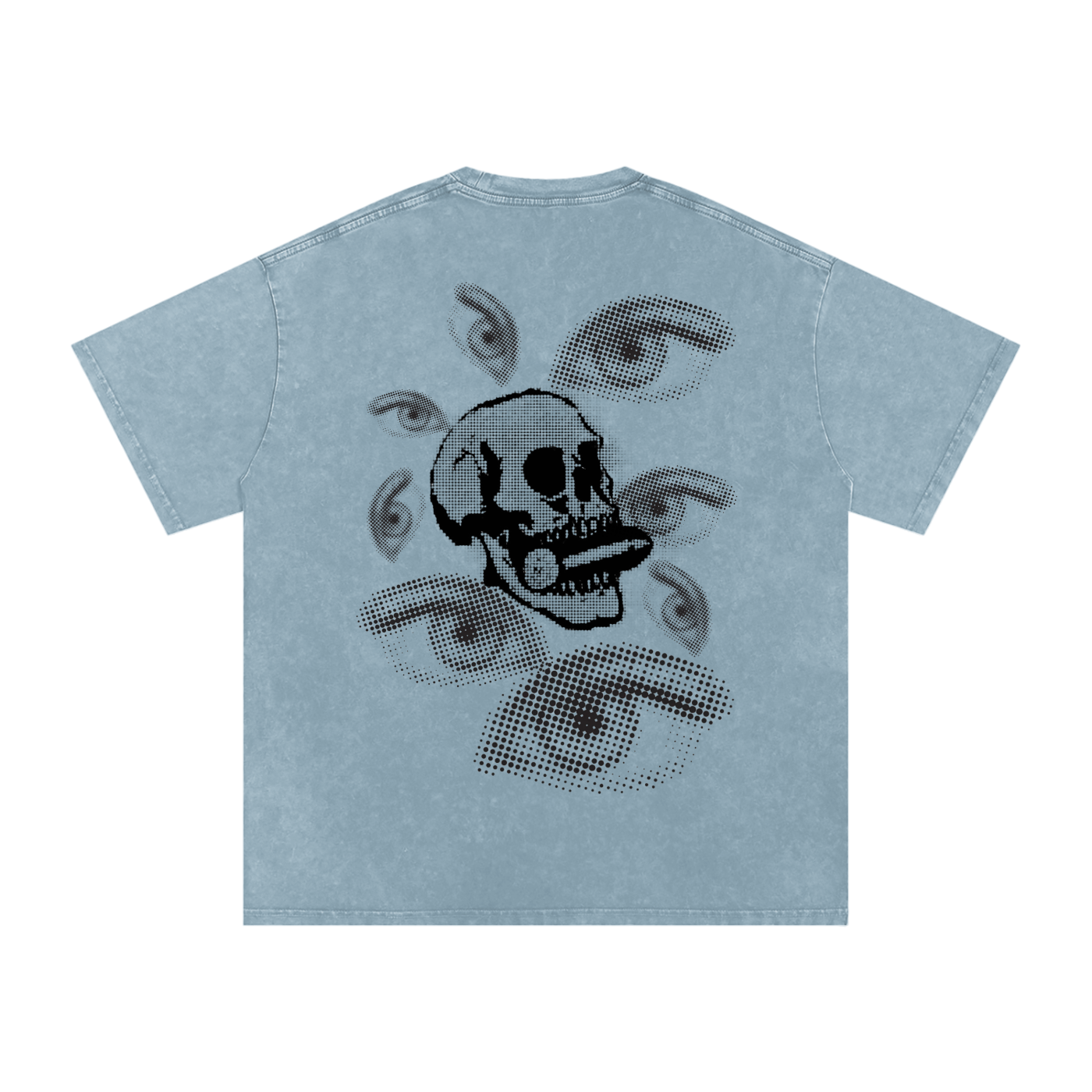 'Stare' Oversized Cotton T-Shirt