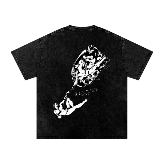 'Creation of Adam' Oversized Tee