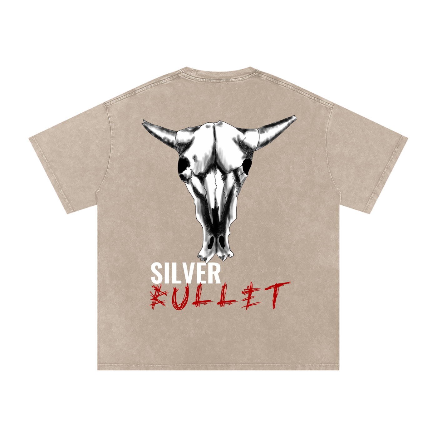 Bucranium Oversized Cotton T-Shirt