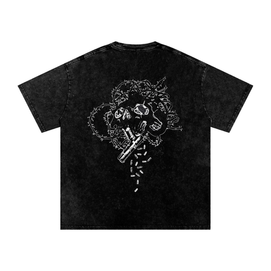 'Dead Icon' Oversized Cotton T-Shirt