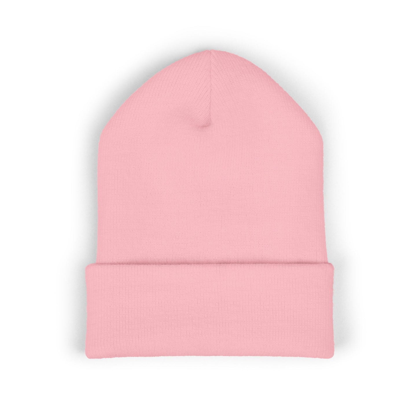 Embroidered Skull Cuffed Beanie