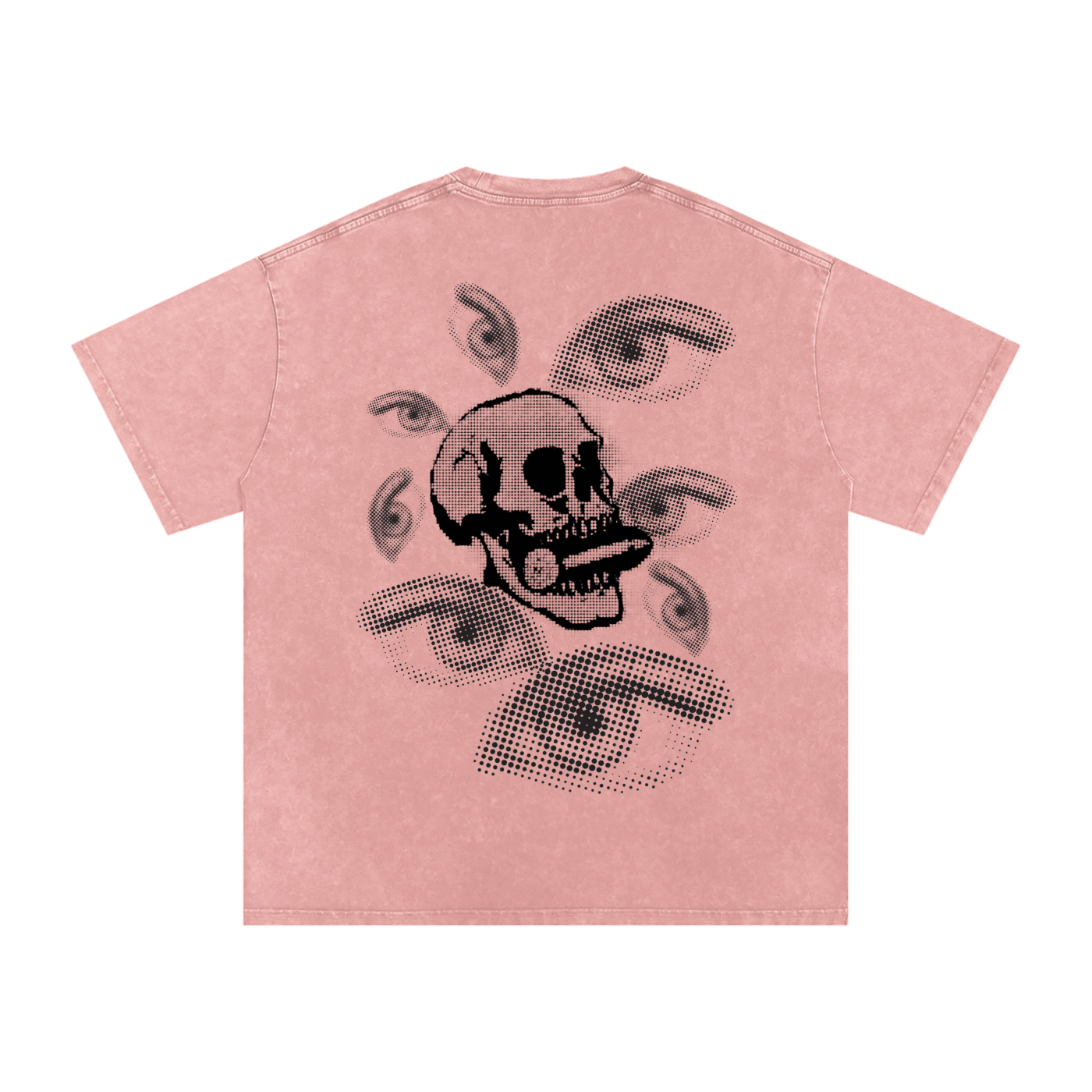 'Stare' Oversized Cotton T-Shirt