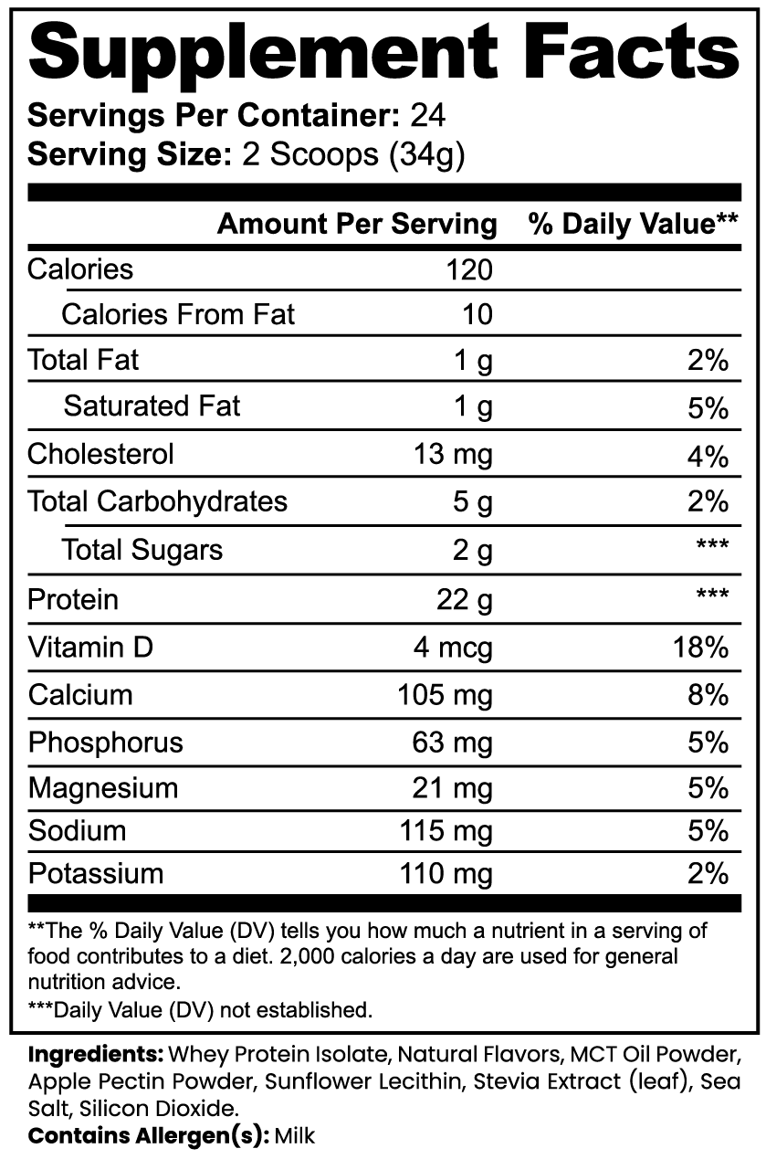 'Deadly Vanilla' Whey Protein