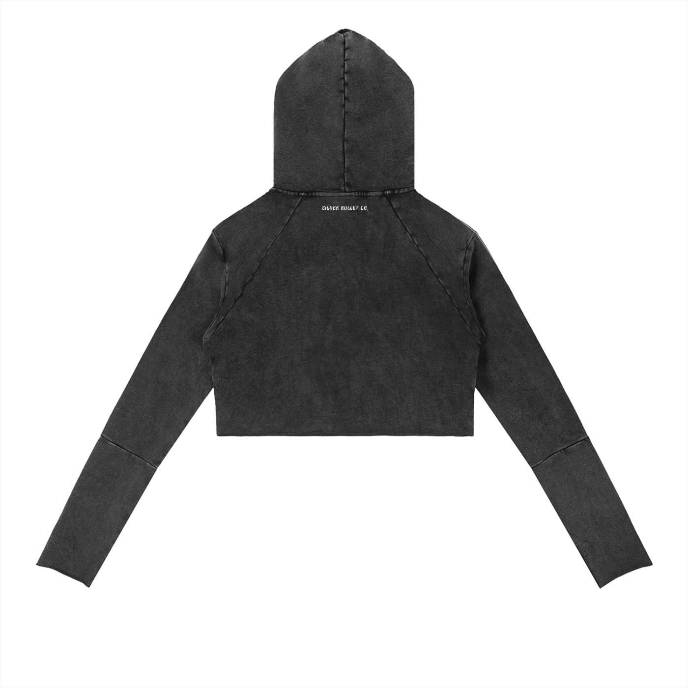 BLK WDW Women's Raw Edge Hoodie