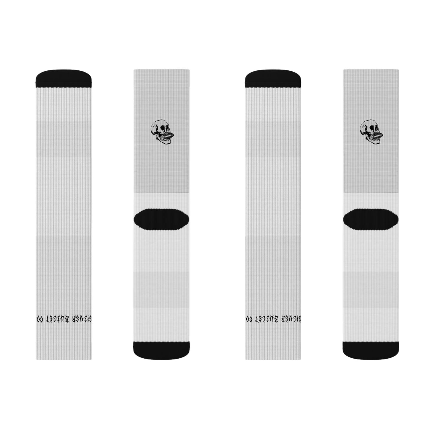 Metal Skull Sublimation Socks