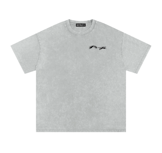'Creation of Adam' Oversized Tee (Inverted)