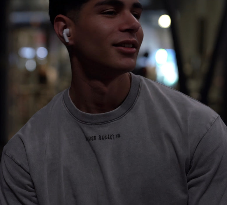 'Stare' Oversized Cotton T-Shirt
