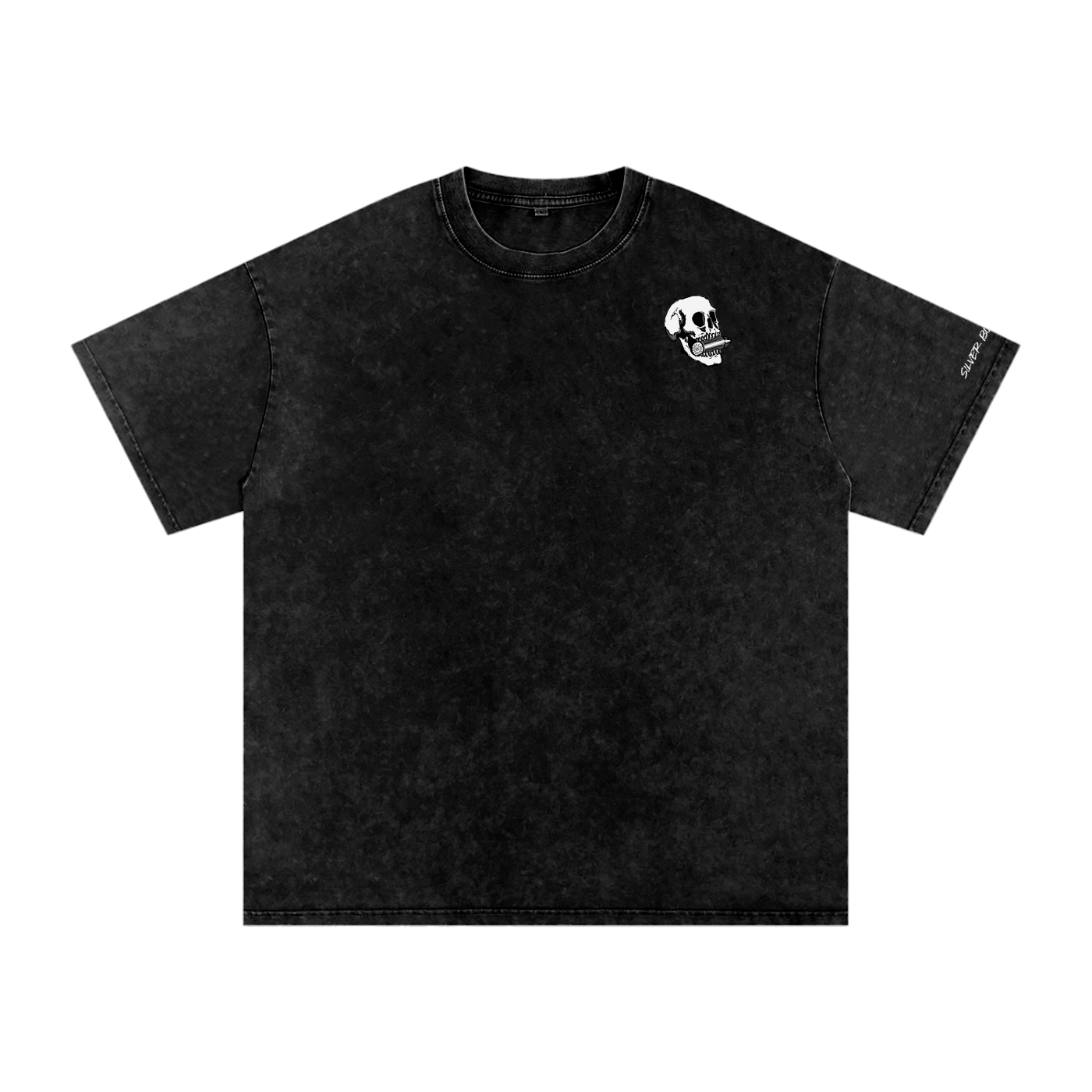 Cowboy Skull Oversized Cotton T-Shirt