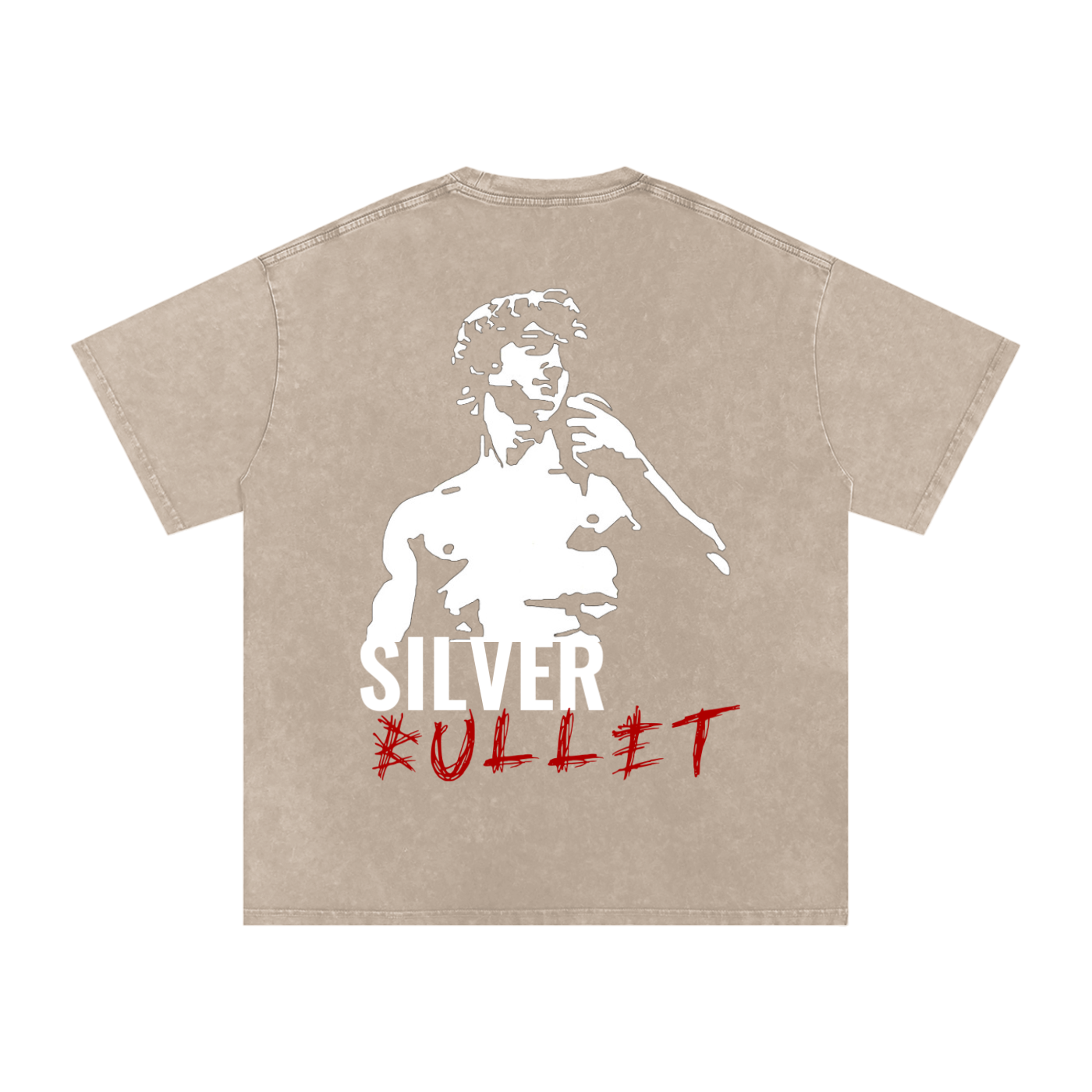Statue of David Oversized Cotton T-Shirt