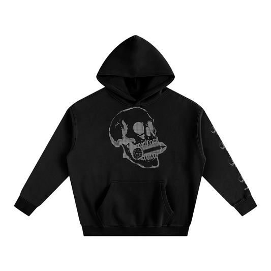 SBC Skull Oversize Fleeced Hoodie