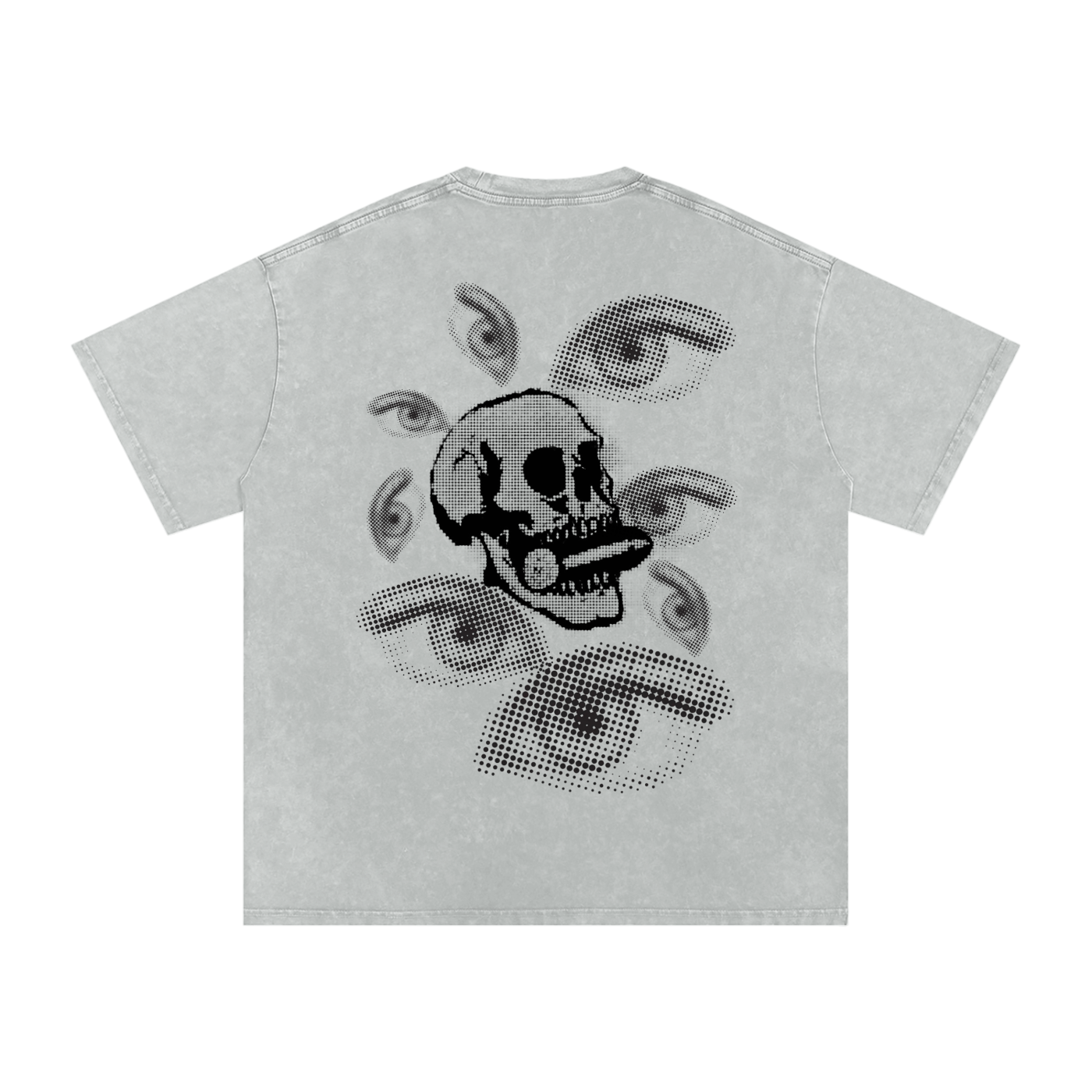 'Stare' Oversized Cotton T-Shirt