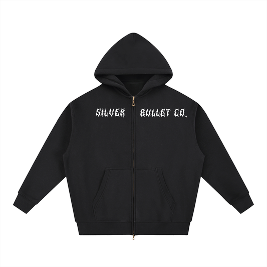 'Dead Icon' Zip-Up Hoodie